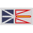 Flagge Labrador Neufundland  (nur auf Stoff)