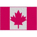 Flagge Canada  (nur auf Stoff)