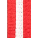 Gurtband 50 rot weiß rot