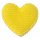 Herzchen einfärbig gelb